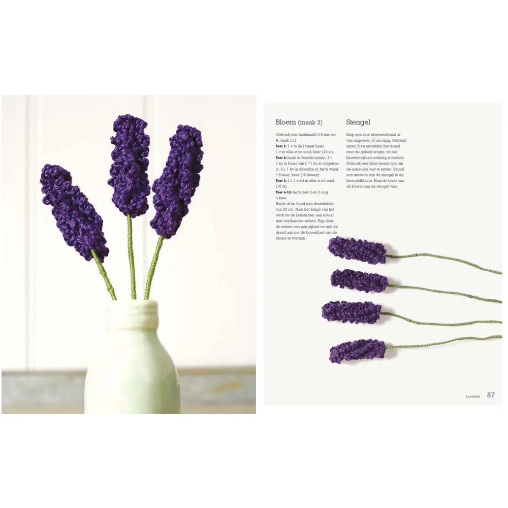 Bloemen haken - Emma Varnam | Het Wolhuis Bloemen haken - Emma Varnam | Het Wolhuis