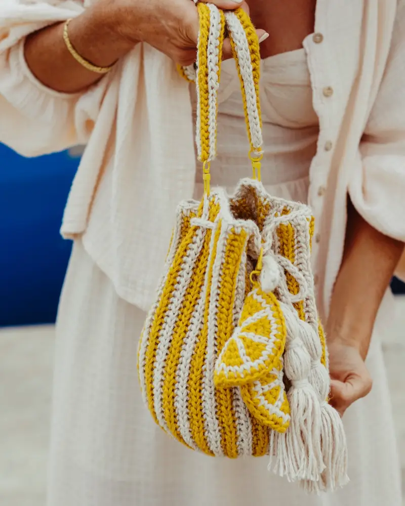 Katia - Citrus tas van SP met The Vegan Bag | Het Wolhuis Katia - Citrus tas van SP met The Vegan Bag | Het Wolhuis