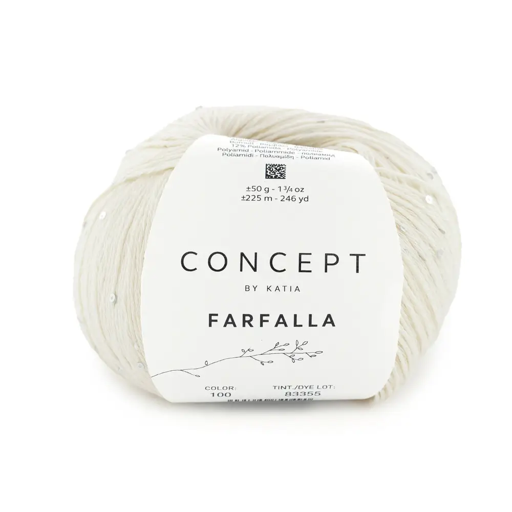 Katia Farfalla | Het Wolhuis Katia Farfalla-100 Ecru | Het Wolhuis