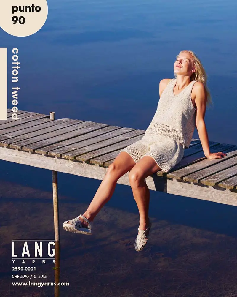 Lang Yarns Punto 90 Cotton Tweed | Het Wolhuis Lang Yarns Punto 90 Cotton Tweed | Het Wolhuis