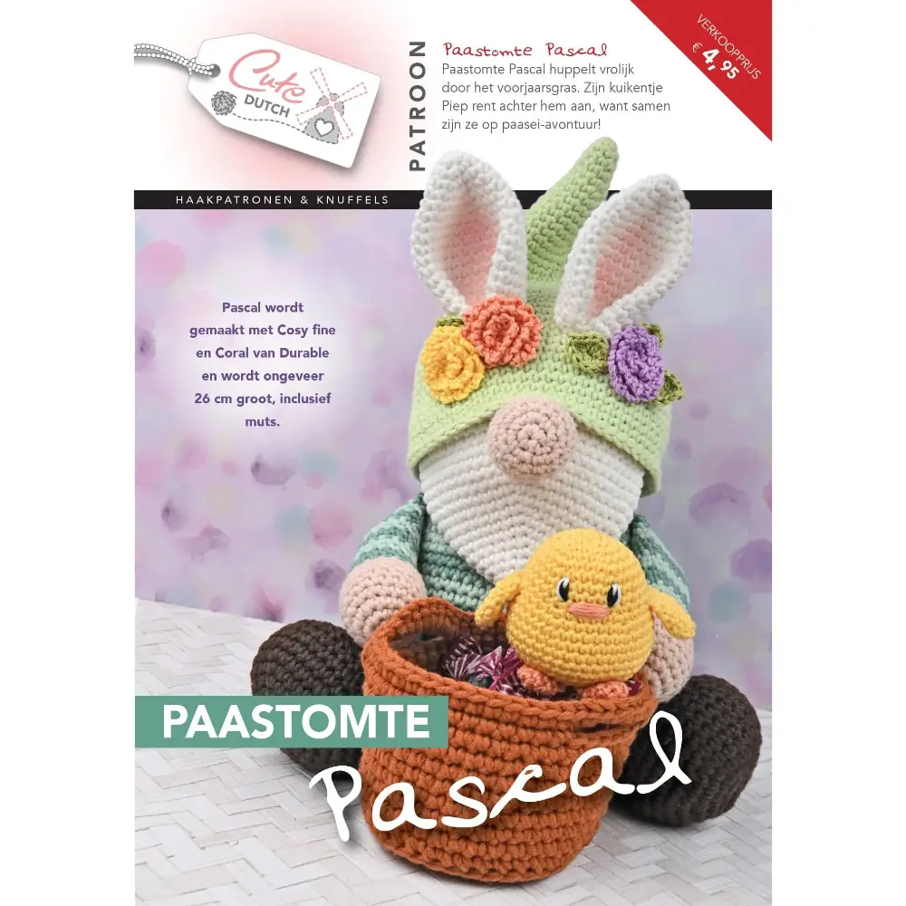 Patroonboekje Paastomte Pascal | Het Wolhuis Patroonboekje Paastomte Pascal | Het Wolhuis