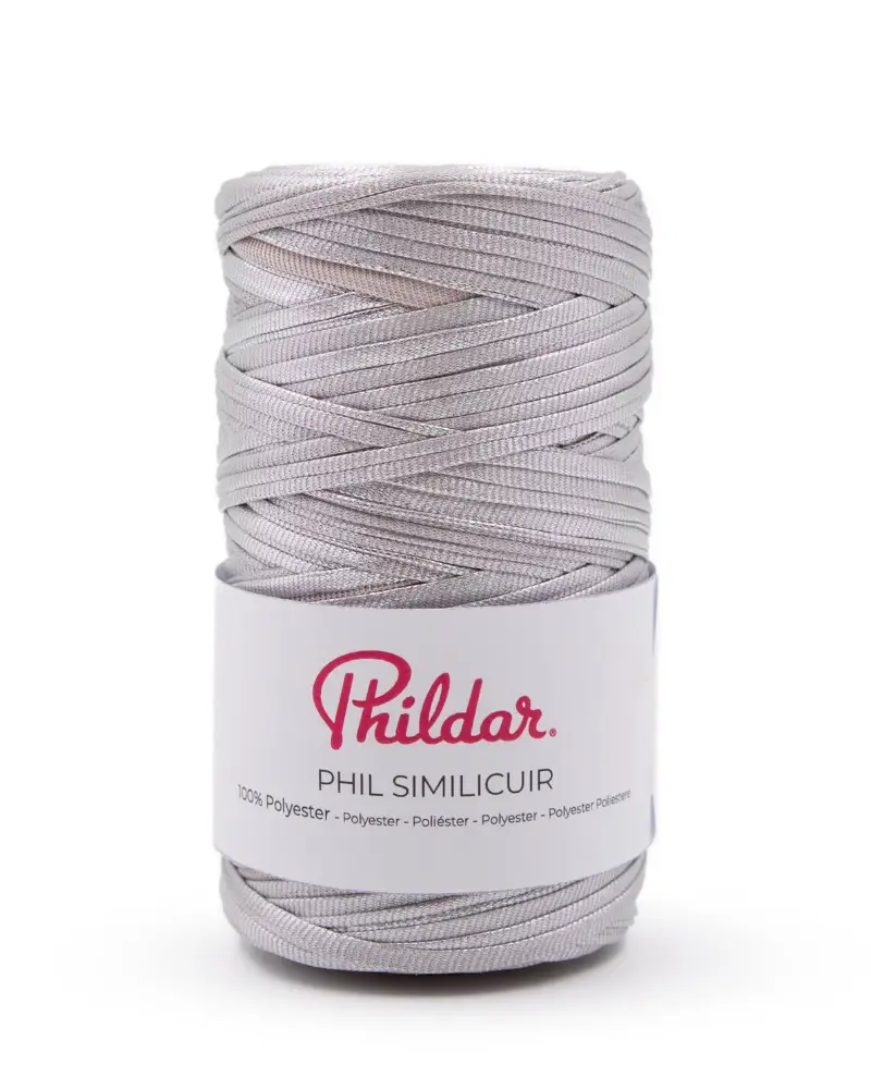 Phildar Phil Similicuir | Het Wolhuis Phildar Phil Similicuir-Argent | Het Wolhuis