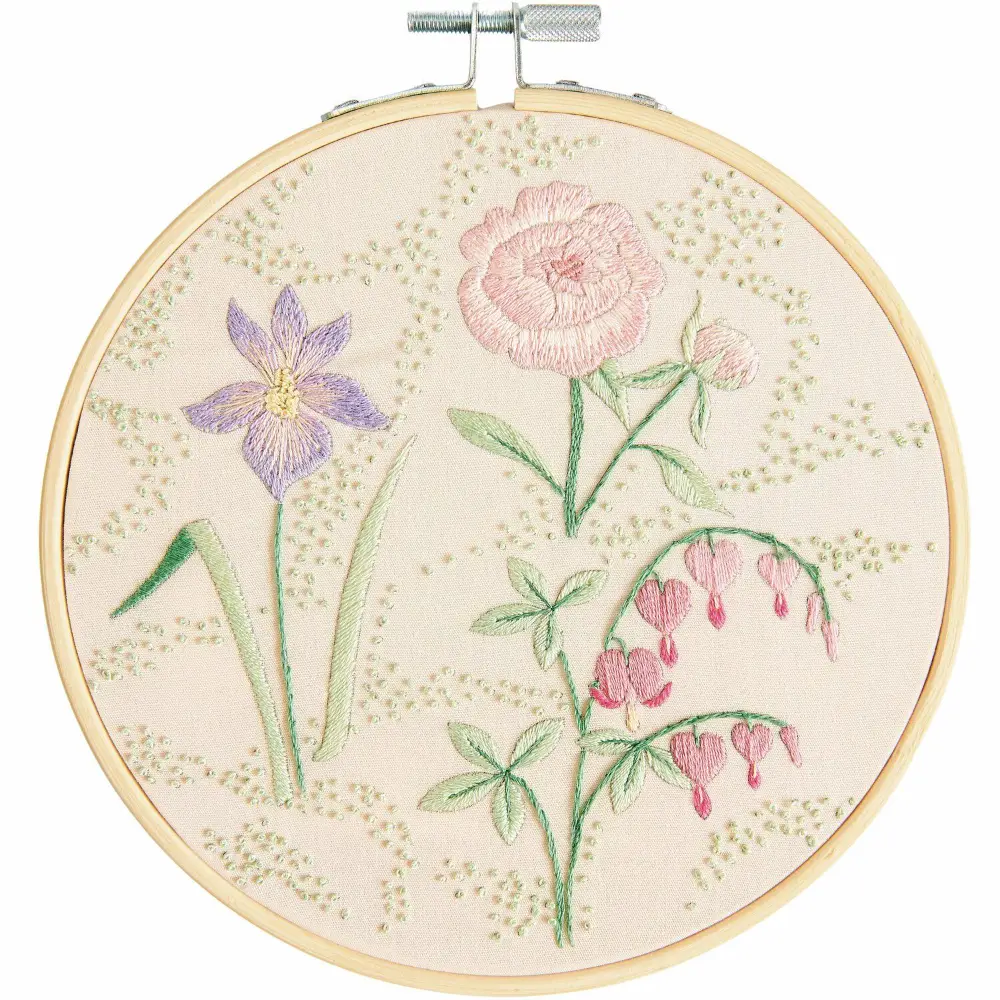 Rico - Borduurpakket Voorgetekend, Lentebloemen - 100525 | Het Wolhuis Rico - Borduurpakket Voorgetekend, Lentebloemen - 100525 | Het Wolhuis