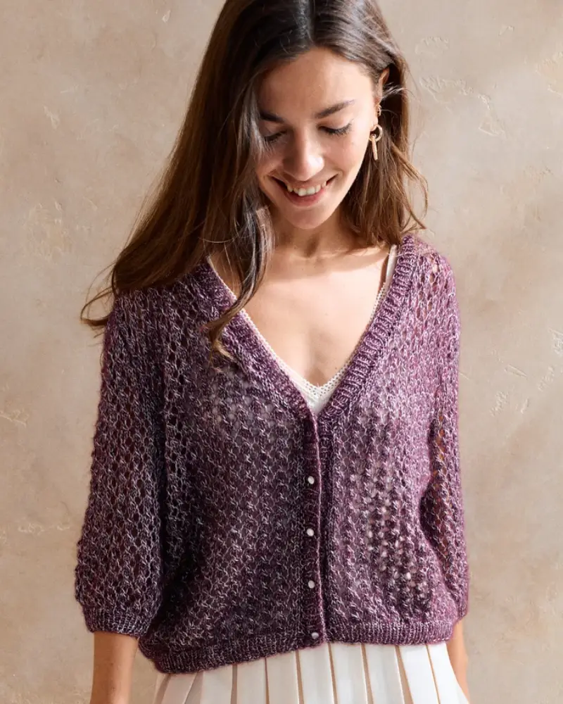 Phildar - Vest Cerise - 270-07 | Het Wolhuis Phildar - Vest Cerise - 270-07 | Het Wolhuis