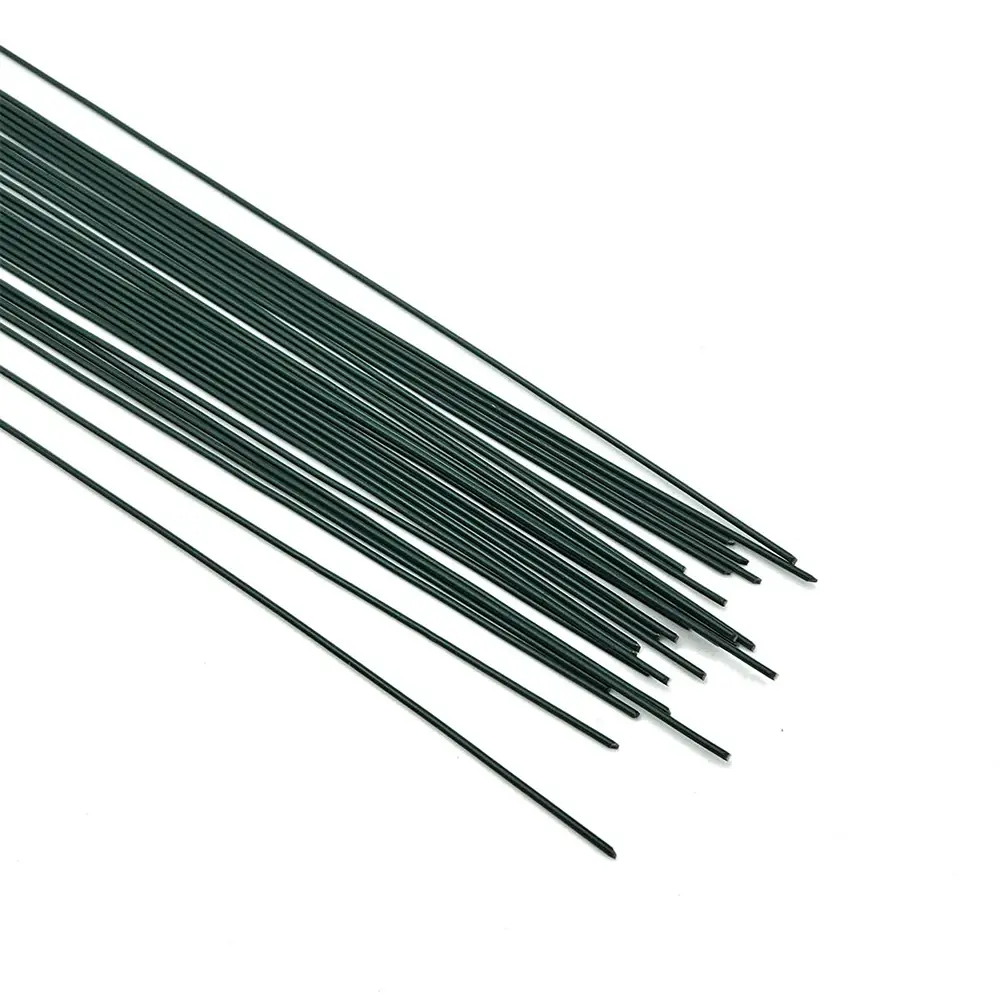 Bloemsteeldraad groen gecoat staal 1,5 mm x 400 mm | Het Wolhuis Bloemsteeldraad groen gecoat staal 1,5 mm x 400 mm | Het Wolhuis