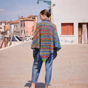 Lang Yarns - Sjaal Domenica - 91-05 | Het Wolhuis