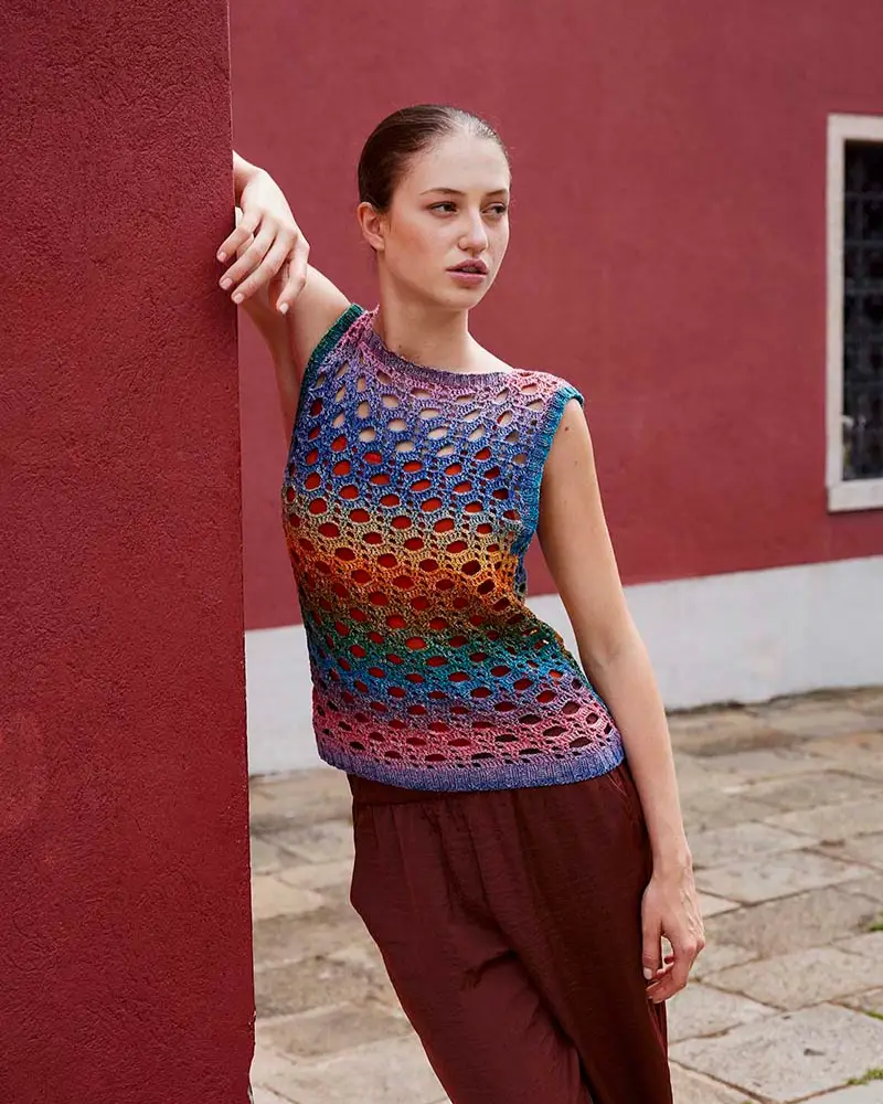 Lang Yarns - T-Shirt gehaakt Poppy - 91-07 | Het Wolhuis Lang Yarns - T-Shirt gehaakt Poppy - 91-07 | Het Wolhuis