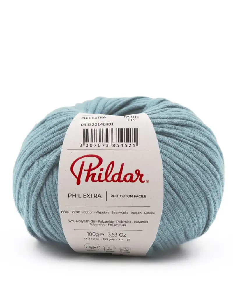 Phildar Phil Extra | Het Wolhuis Phildar Phil Extra-Blue Horizon | Het Wolhuis