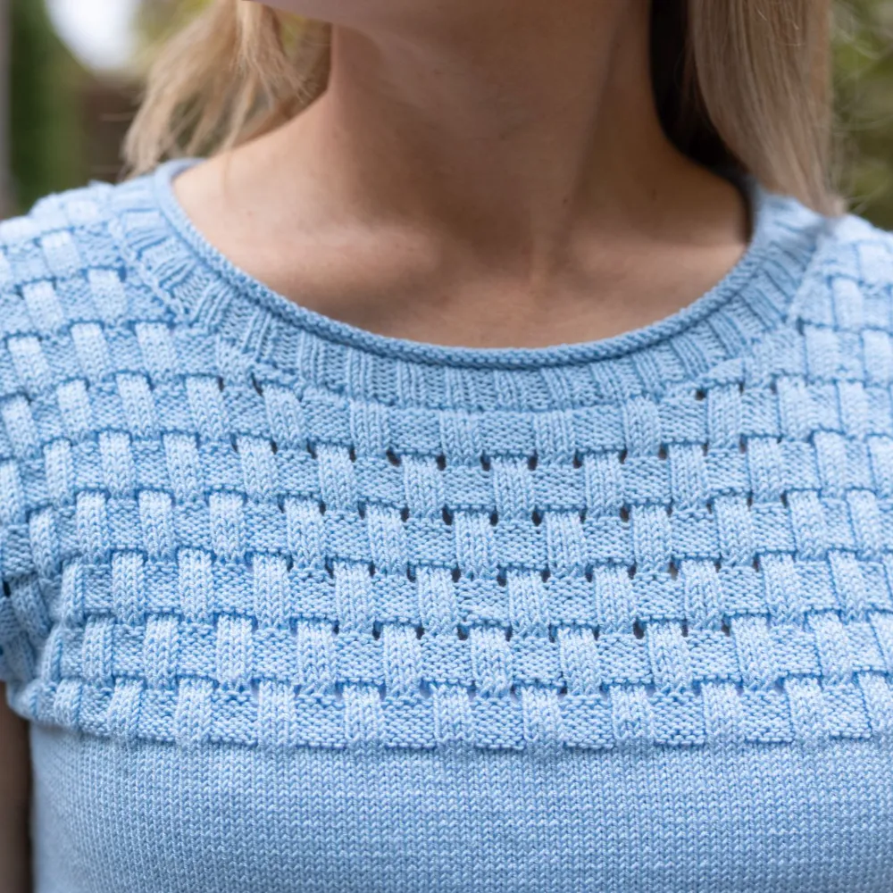 Durable - Baby Blue zomerspencer | Het Wolhuis Durable - Baby Blue zomertruitje | Het Wolhuis