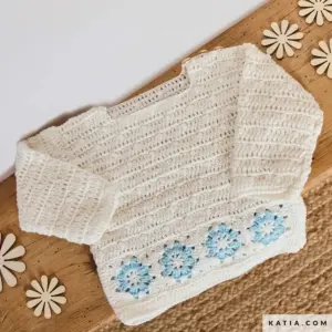 Katia - Babytrui gehaakt met Fair Cotton - 116-20 | Het Wolhuis