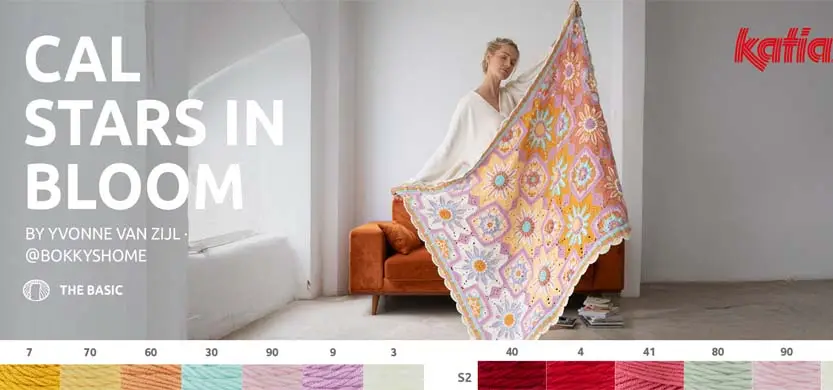 Katia CAL Stars in bloom | Het Wolhuis