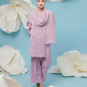 Lang Yarns - Sjaal Rosetta - 288-50 | Het Wolhuis