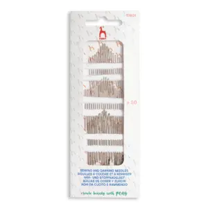 Pony Naainaalden assortiment met draaddoorsteker - 17801 | Het Wolhuis