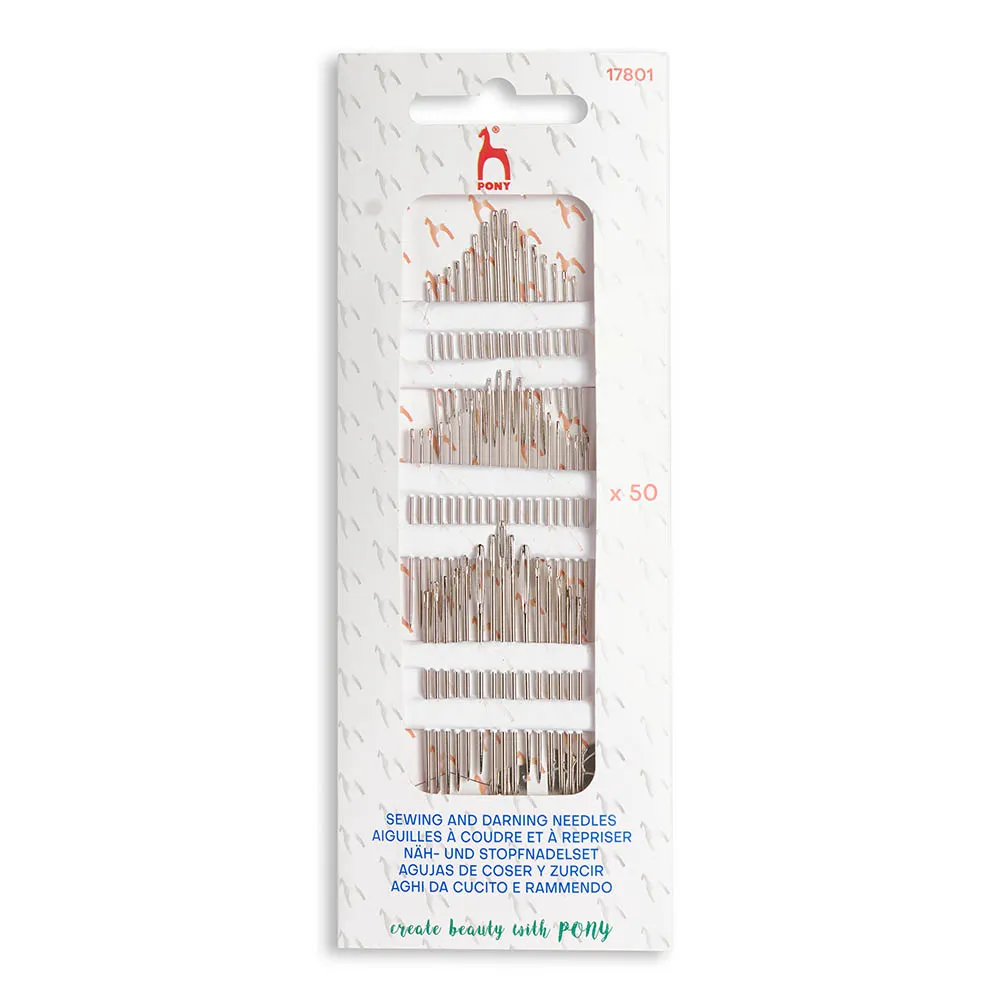 Pony Naainaalden assortiment met draaddoorsteker - 17801 | Het Wolhuis Pony Naainaalden assortiment met draaddoorsteker - 17801 | Het Wolhuis