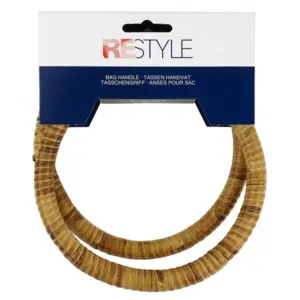 Restyle tassen handvat Rotan rond 14cm | Het Wolhuis