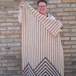 Morphing Mountains deken door DenDennis | Het Wolhuis