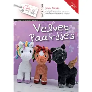 Patroonboekje Velvet Paardjes | Het Wolhuis
