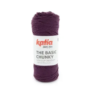 Katia The Basic Chunky-12 Aubergine | Het Wolhuis