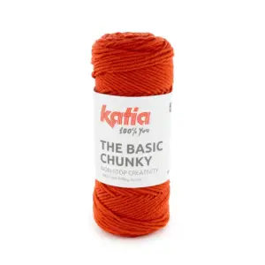 Katia The Basic Chunky-61 Donker oranje | Het Wolhuis