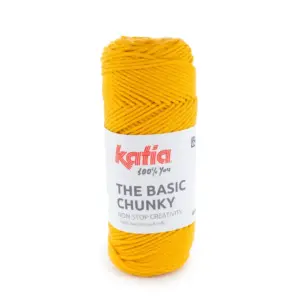 Katia The Basic Chunky-7 Geel | Het Wolhuis