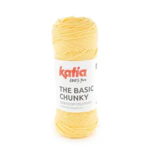 Katia The Basic Chunky-70 Licht geel | Het Wolhuis