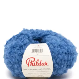 Phildar Phil Alpaga Bouclé-Blue Petrole | Het Wolhuis