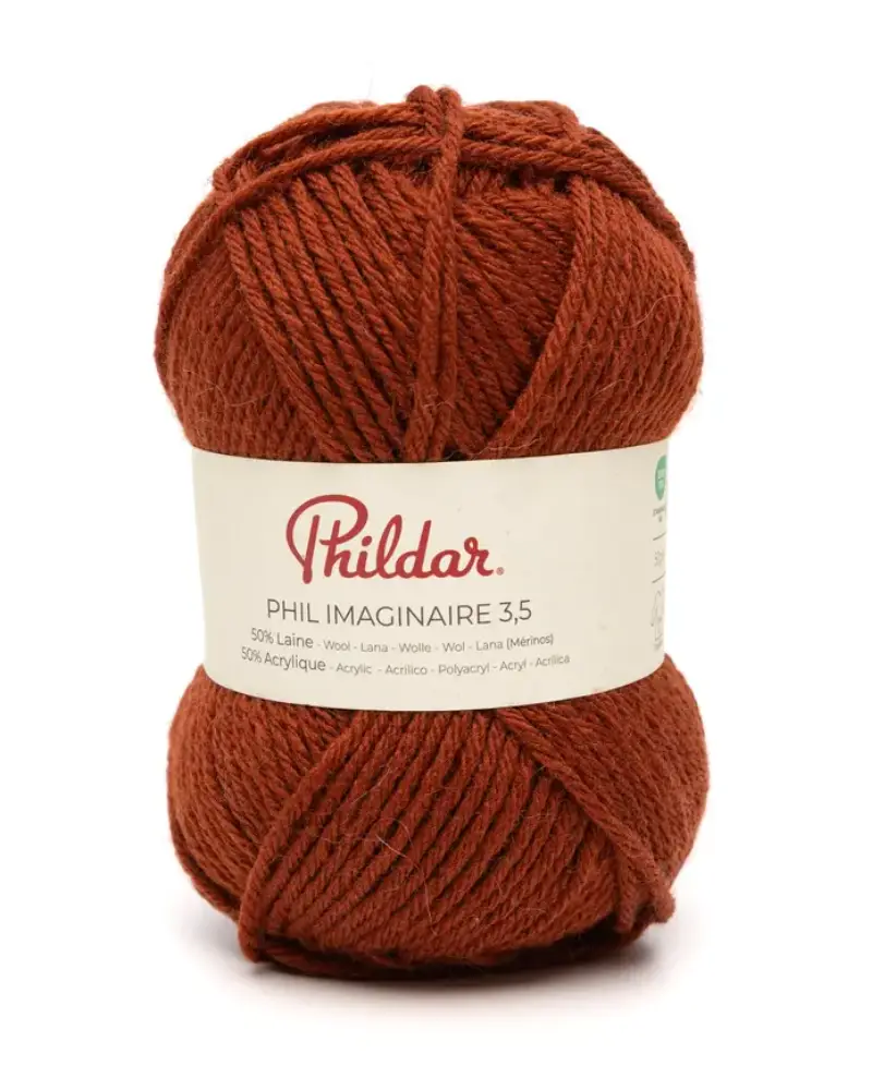 Phildar Phil Imaginaire 3.5 | Het Wolhuis Phildar Phil Imaginaire 3.5-Acajou | Het Wolhuis