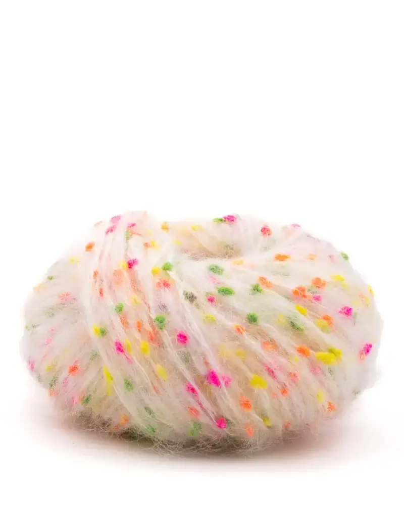 Phildar Phil Mohair Dots | Het Wolhuis Phildar Phil Mohair Dots-Fluo | Het Wolhuis