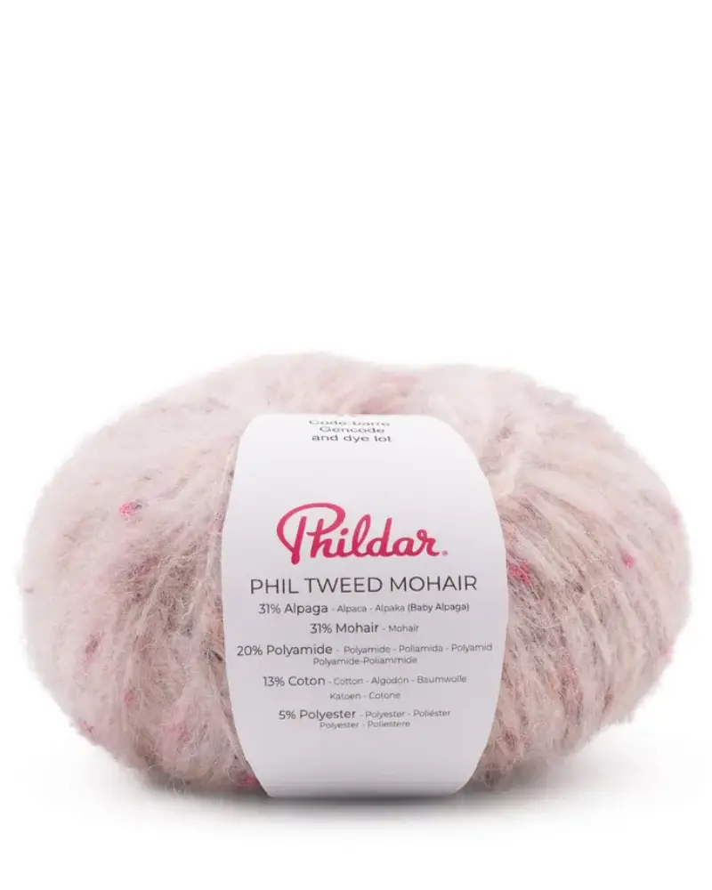 Phildar Phil Tweed Mohair | Het Wolhuis Phildar Phil Tweed Mohair-Beige Rose | Het Wolhuis