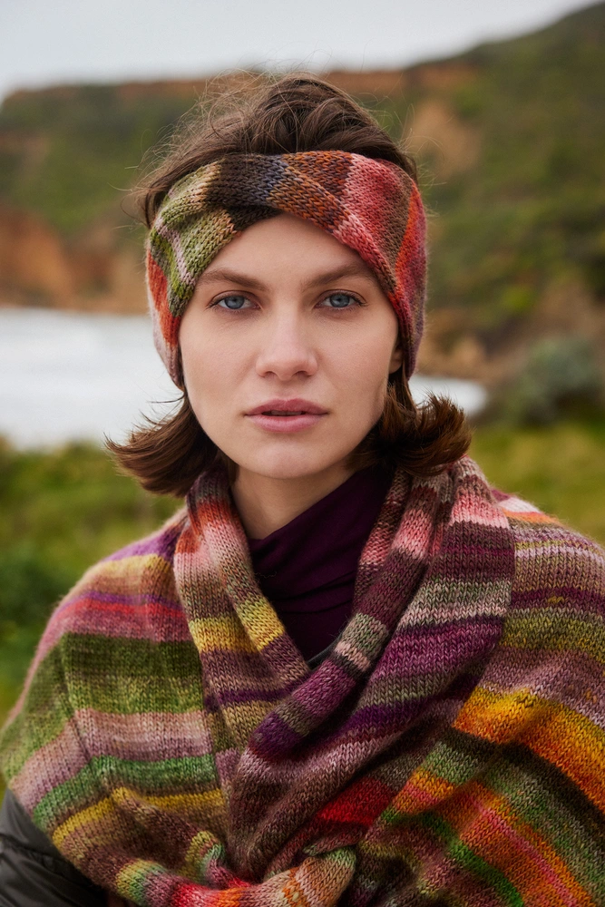 Lang Yarns - Colsjaal Umika - 100-08 | Het Wolhuis Lang Yarns - Hoofdband Kania - 100-07 | Het Wolhuis