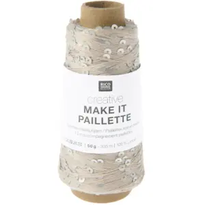 Rico Creative Make It Paillette-001 Silber | Het Wolhuis