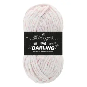 Scheepjes Big Darling Sprinkled - 01 Snow Cone | Het Wolhuis