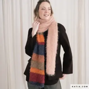 Katia - Sjaal op 2 naalden in Fur Moda 300 | Het Wolhuis