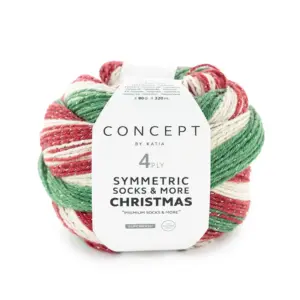 Katia Symmetric Socks & More Christmas-100 | Het Wolhuis