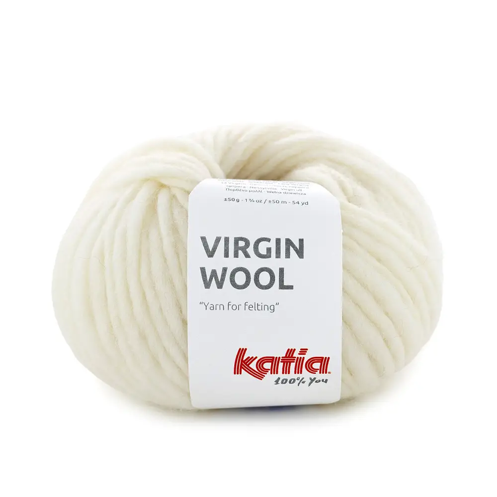 Katia Virgin Wool | Het Wolhuis Katia Virgin Wool-50 Ecru | Het Wolhuis