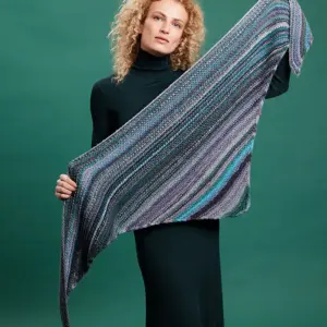 Lang Yarns - Driehoekige omslagdoek Verina - 93-02 | Het Wolhuis