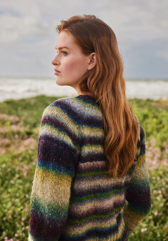 Lang Yarns - Sjaal Ornella - 98-04 | Het Wolhuis Lang Yarns - Trui Top Down Roisin - 98-03 | Het Wolhuis