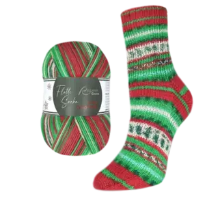 Rellana Flotte Socke 6f. Christmas 2026 | Het Wolhuis
