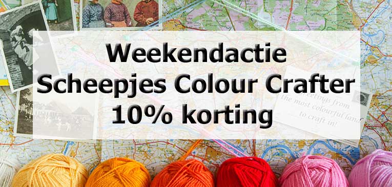 Weekendactie: 10% korting op Scheepjes Colour Crafter