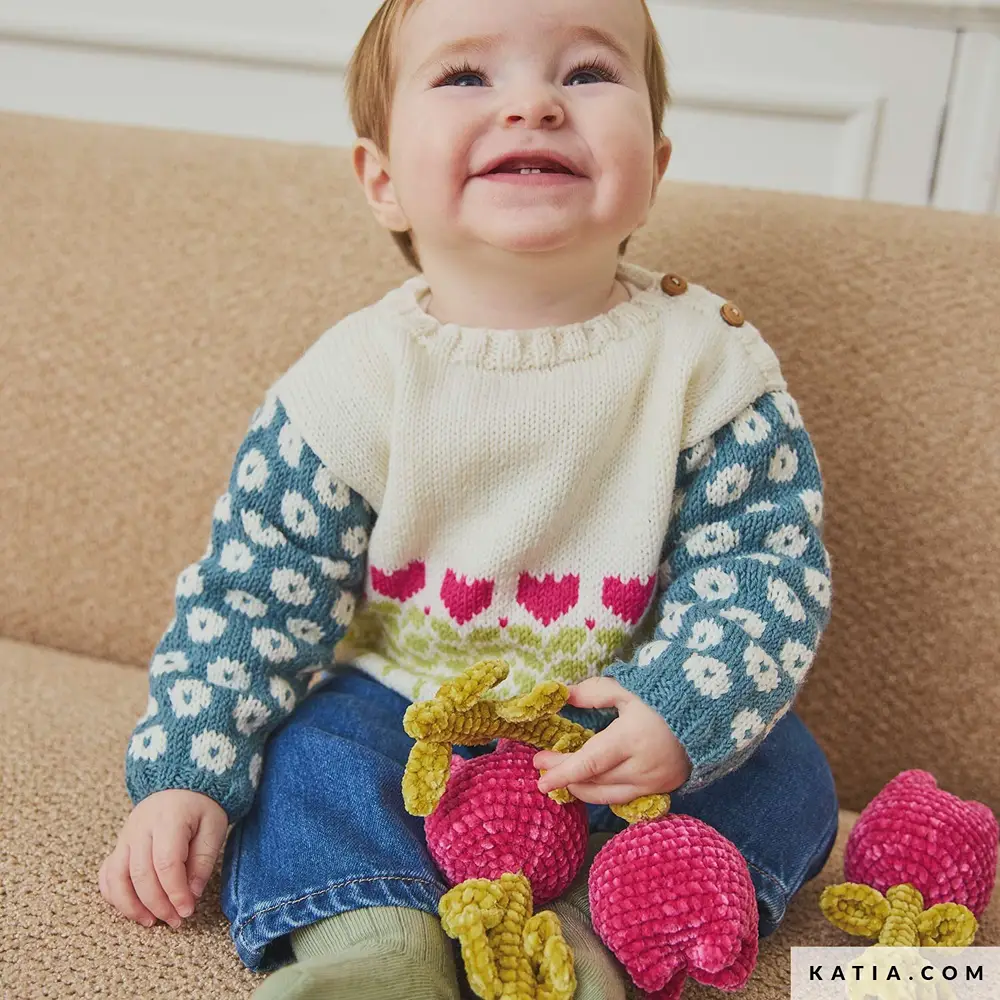Katia - Gebreide jacquardtrui in United Socks en More | Het Wolhuis Katia - Gebreide jacquardtrui in United Socks en More | Het Wolhuis
