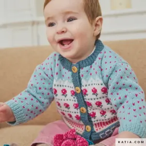 Katia - Gebreid vestje in United Socks en More | Het Wolhuis