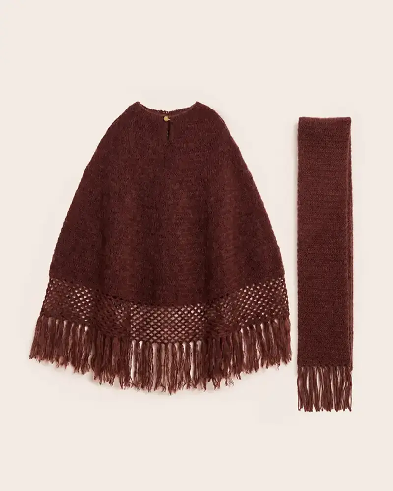 Phildar - Poncho en sjaal Aurélia - 279-11 | Het Wolhuis Phildar - Poncho en sjaal Aurélia - 279-11 | Het Wolhuis