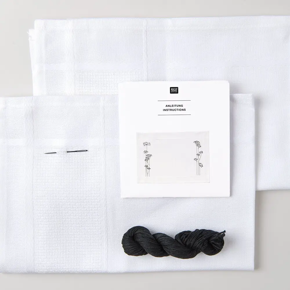 Rico - Borduurpakket Getelde Kruissteek, Placemats Gräser - 100440 | Het Wolhuis Rico - Borduurpakket Getelde Kruissteek, Placemats Gräser - 100440 | Het Wolhuis