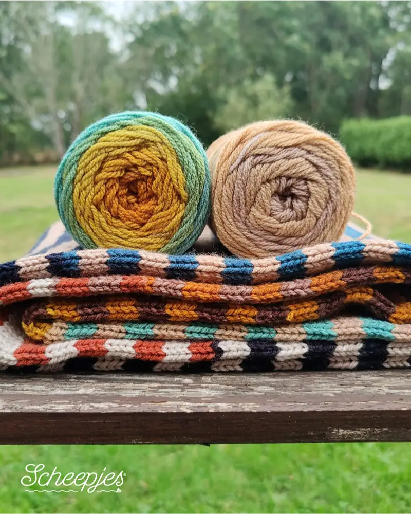 Scheepjes - Stripey Infinity Scarf | Het Wolhuis Scheepjes - Stripey Infinity Scarf | Het Wolhuis