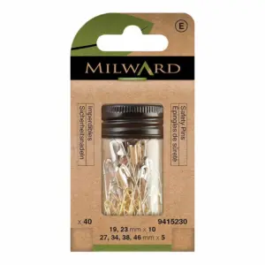 Milward Veiligheidsspelden assortiment nikkel-messing - 9415230 | Het Wolhuis