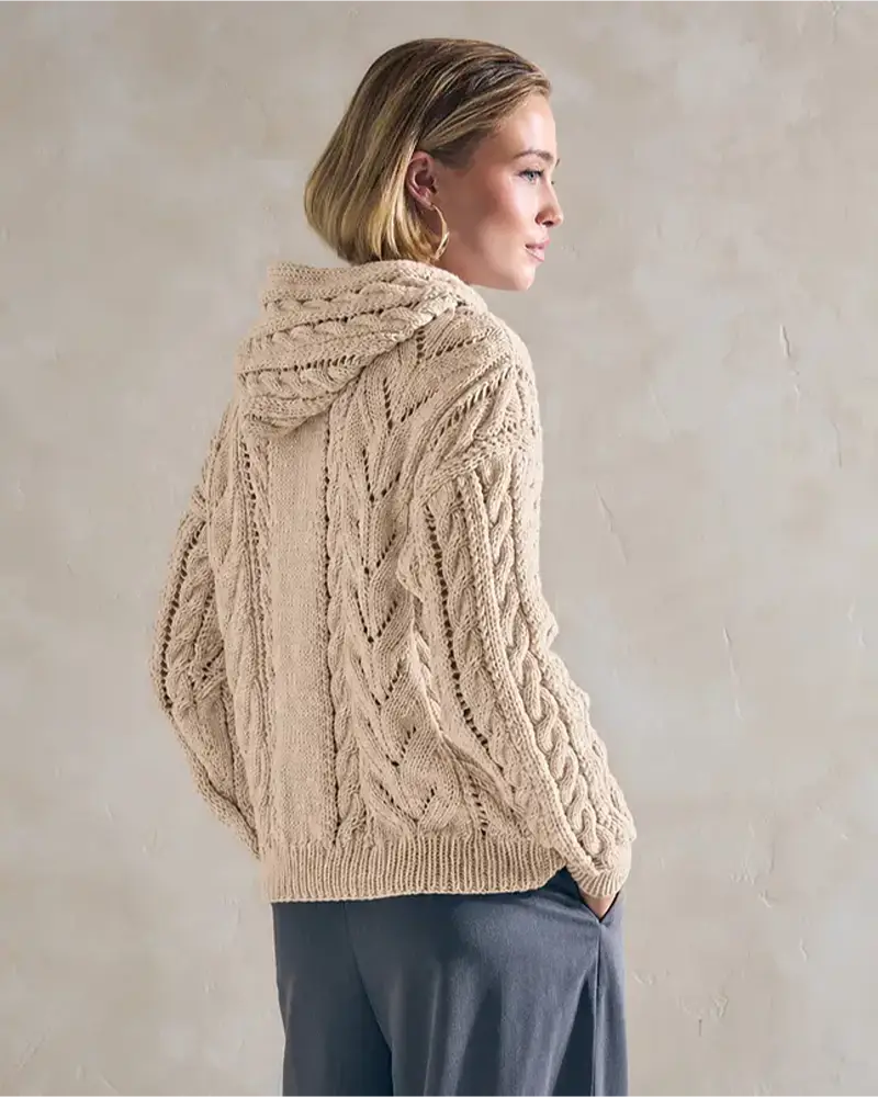 Phildar - Vest en capuchon Cybelle - 282-22 | Het Wolhuis Phildar - Vest en capuchon Cybelle - 282-22 | Het Wolhuis