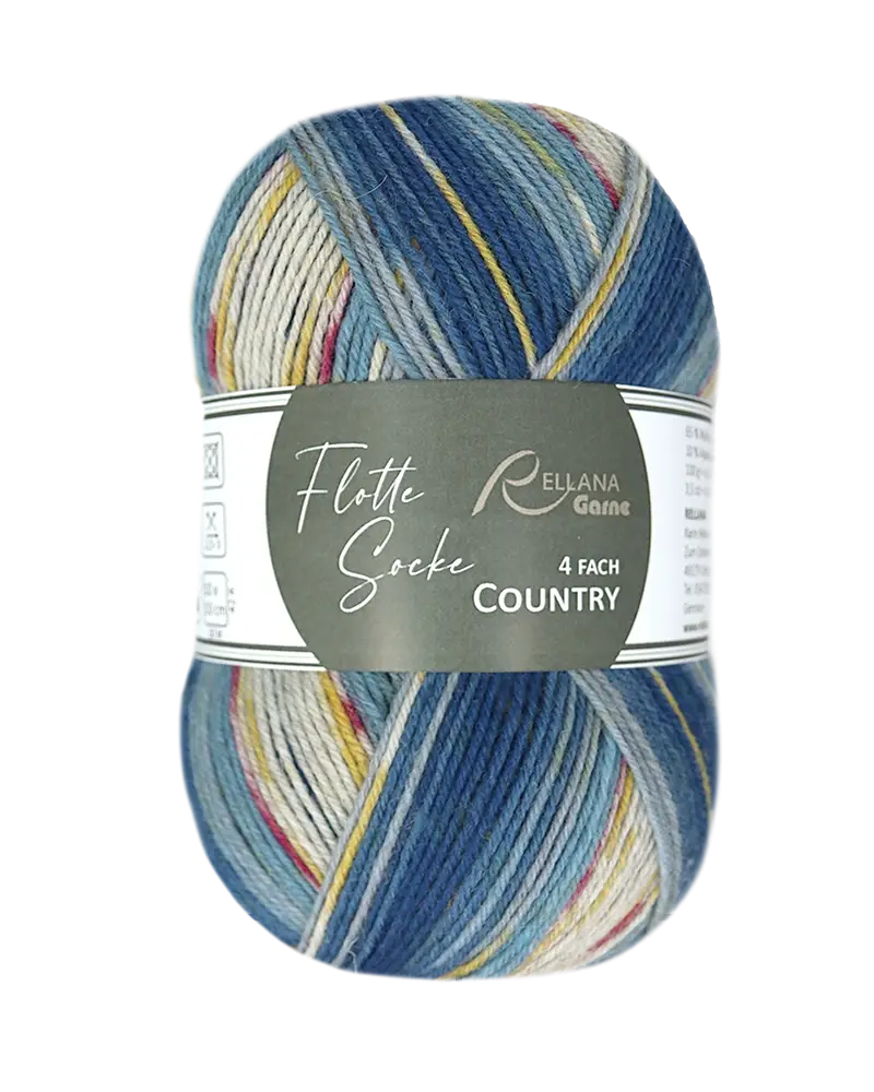 Rellana Flotte Socke 4f. Country | Het Wolhuis Rellana Flotte Socke 4f. Country-3270 | Het Wolhuis