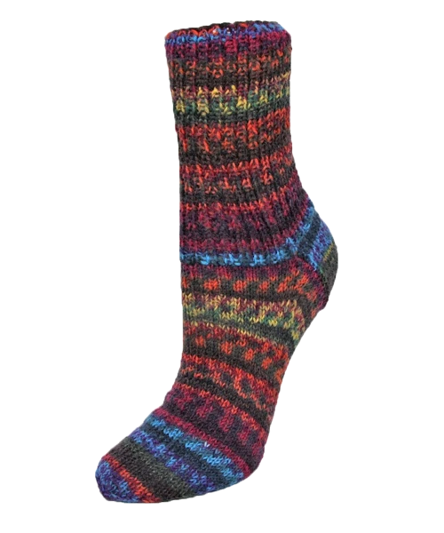 Rellana Flotte Socke 4f. Herbstzauber | Het Wolhuis Rellana Flotte Socke 4f. Herbstzauber-1260 | Het Wolhuis