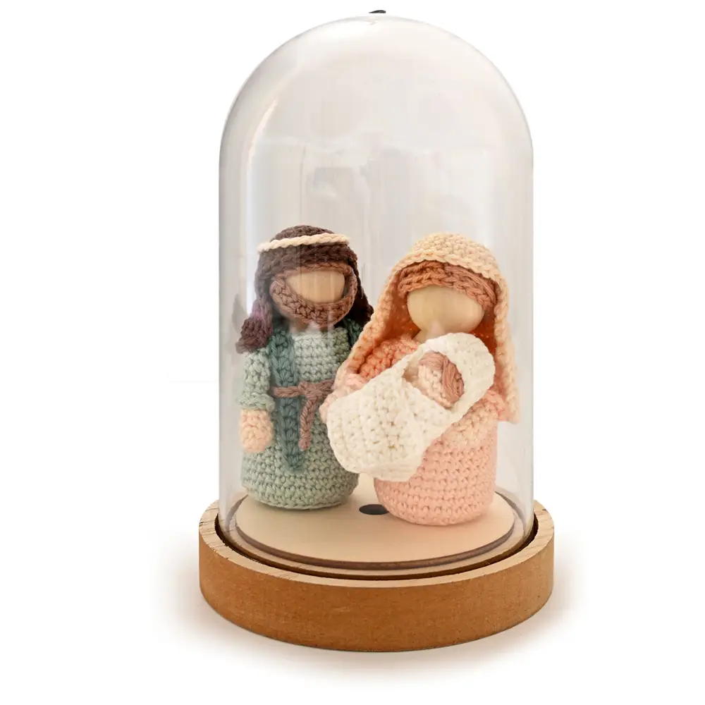 Winterpret - Garenpakket Jozef, Maria en Jezus | Het Wolhuis Winterpret - Garenpakket Jozef, Maria en Jezus | Het Wolhuis