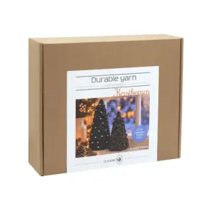 Winterpret - Garenpakket Kerstbomen | Het Wolhuis
